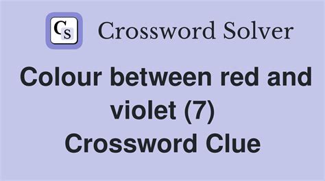 rose or violet crossword clue|rose or violet answer.